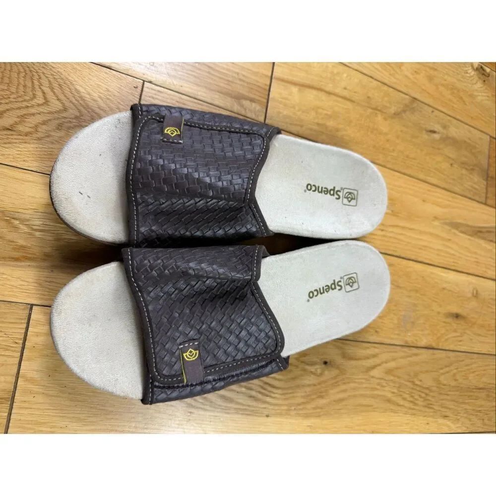 Spenco Women’s Brown Adjustable Sandals Size 8.5